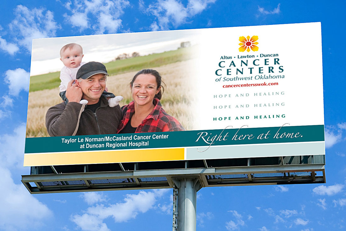cancer centers billboard design