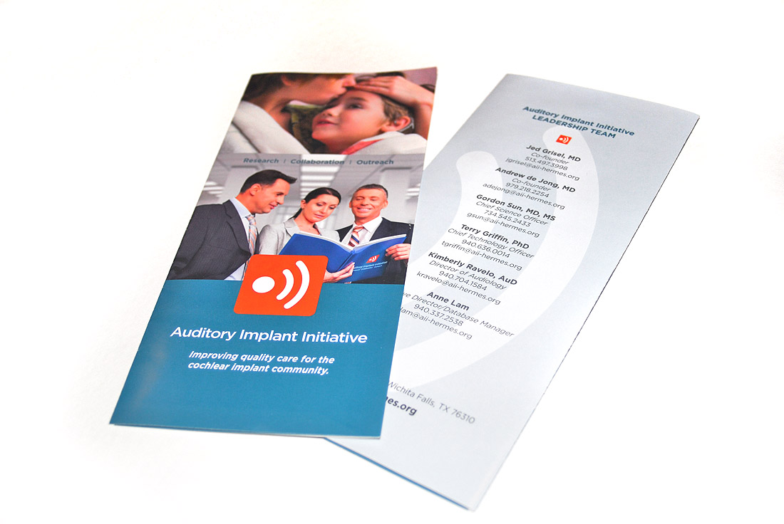 Auditory Implant Initiative Brochure Design