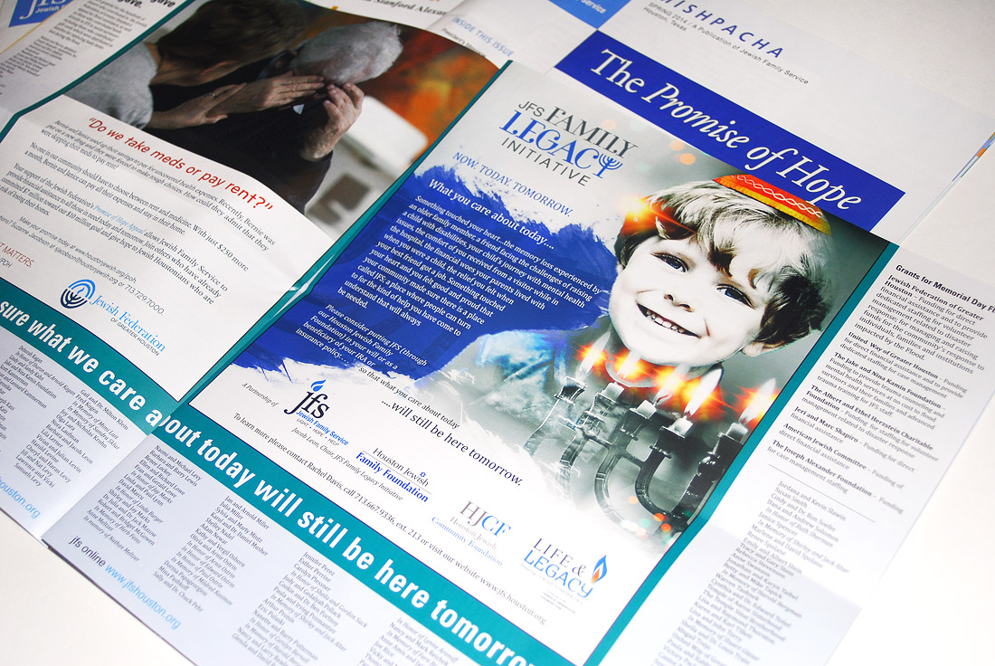 JFS Mishpacha Newsletter Design