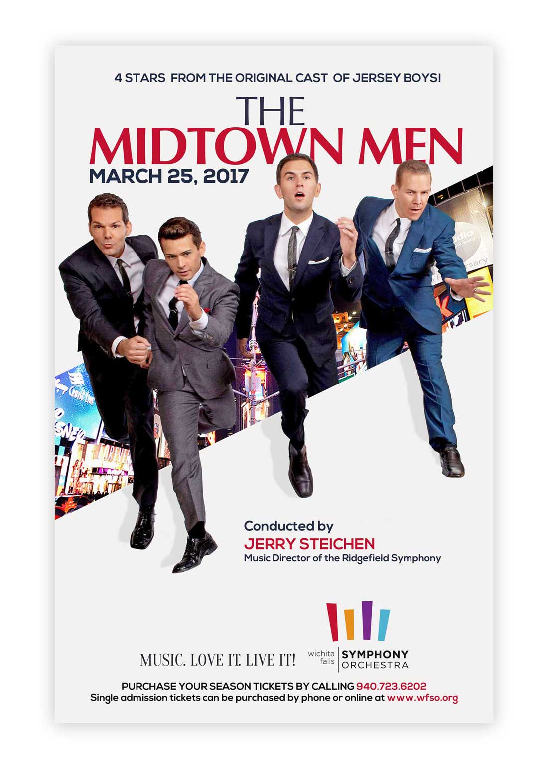 The Midtown Men Poster Design