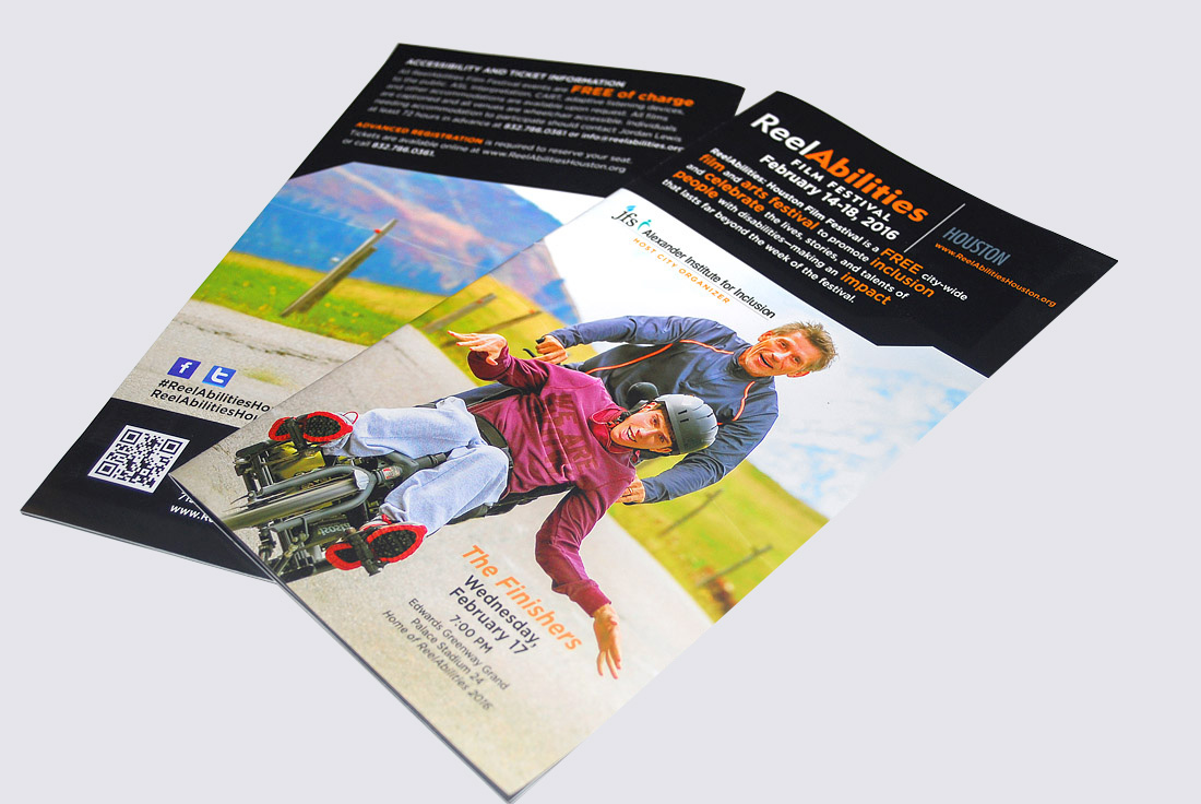 Reelabilities Houston Brochure Design