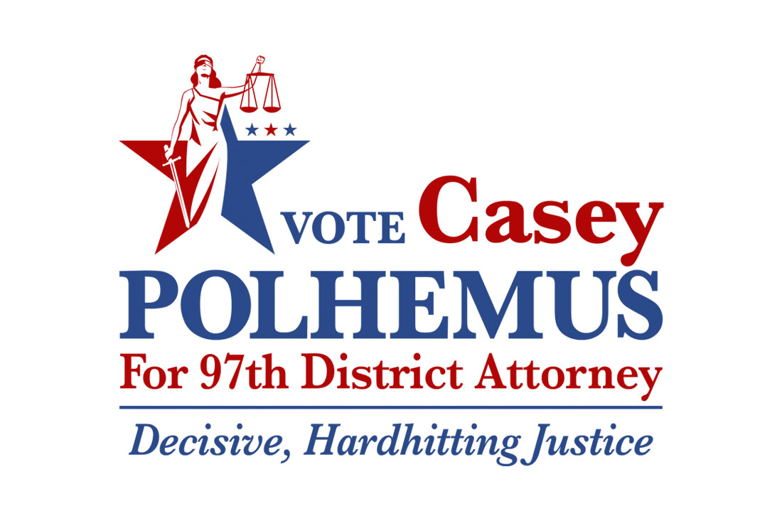 Vote Casey Polhemus political Logo Design