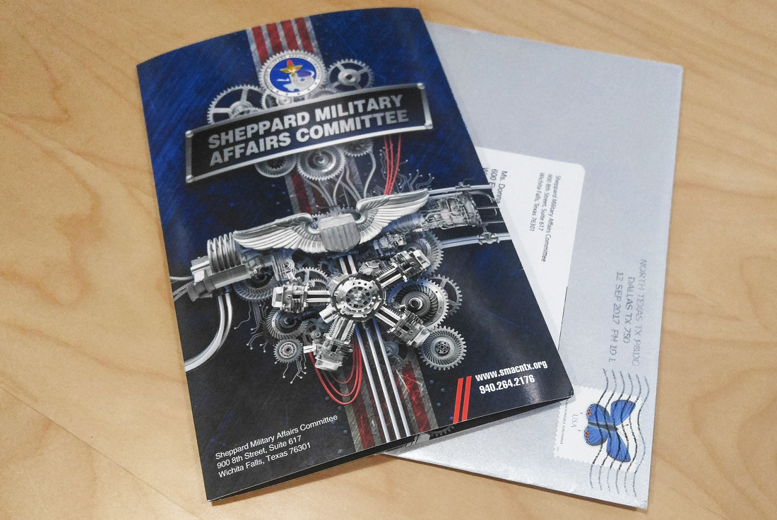 Sheppard Military Affairs Committee Direct Mail