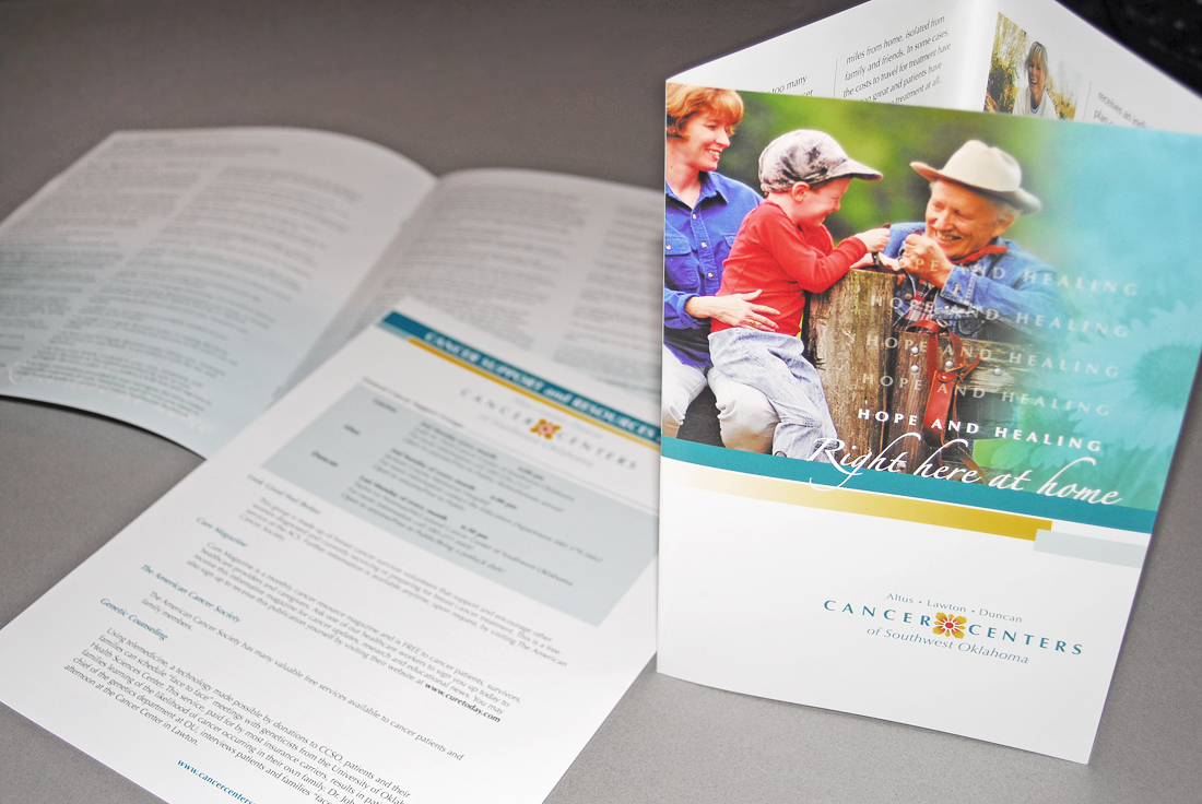 Cancer Centers Brochure Design