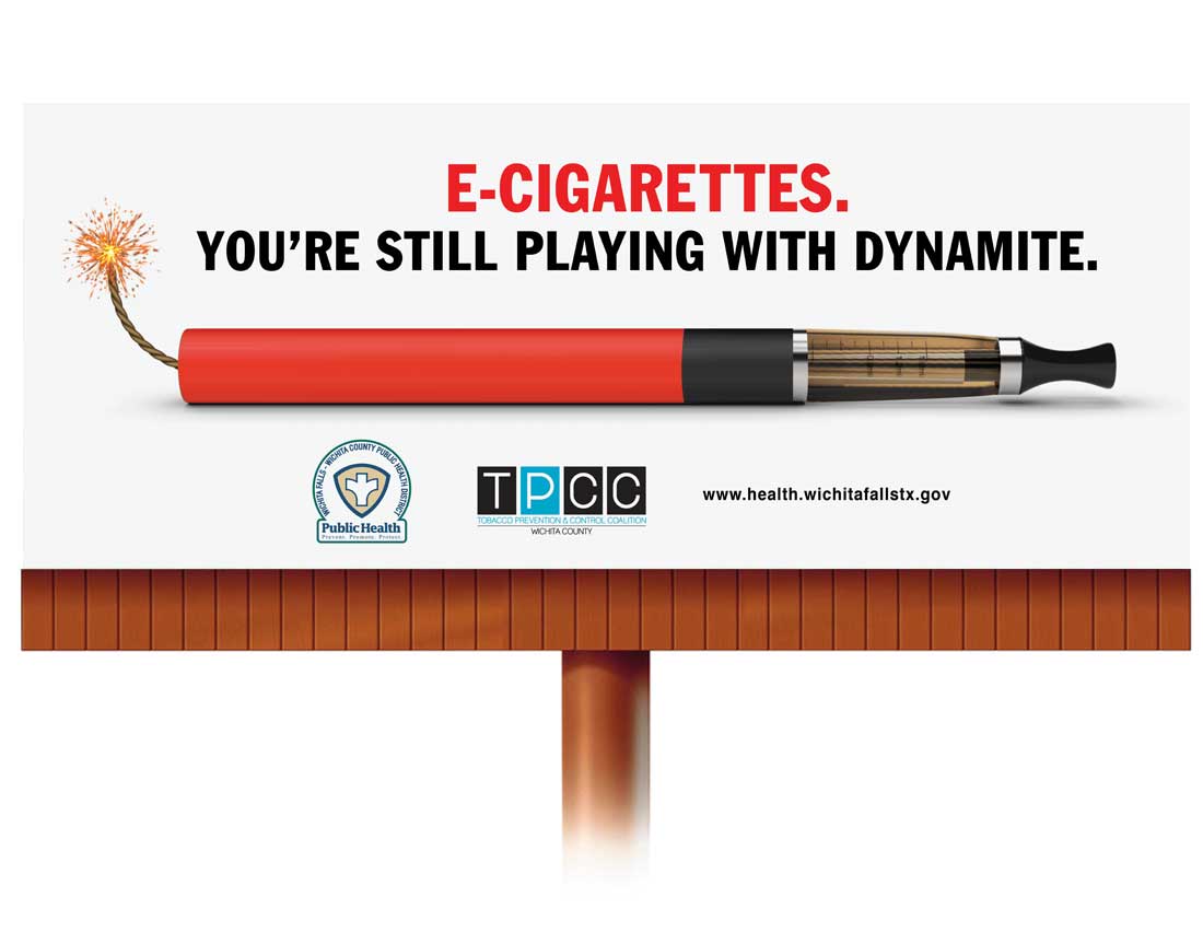 E-Cigarette Billboard Design