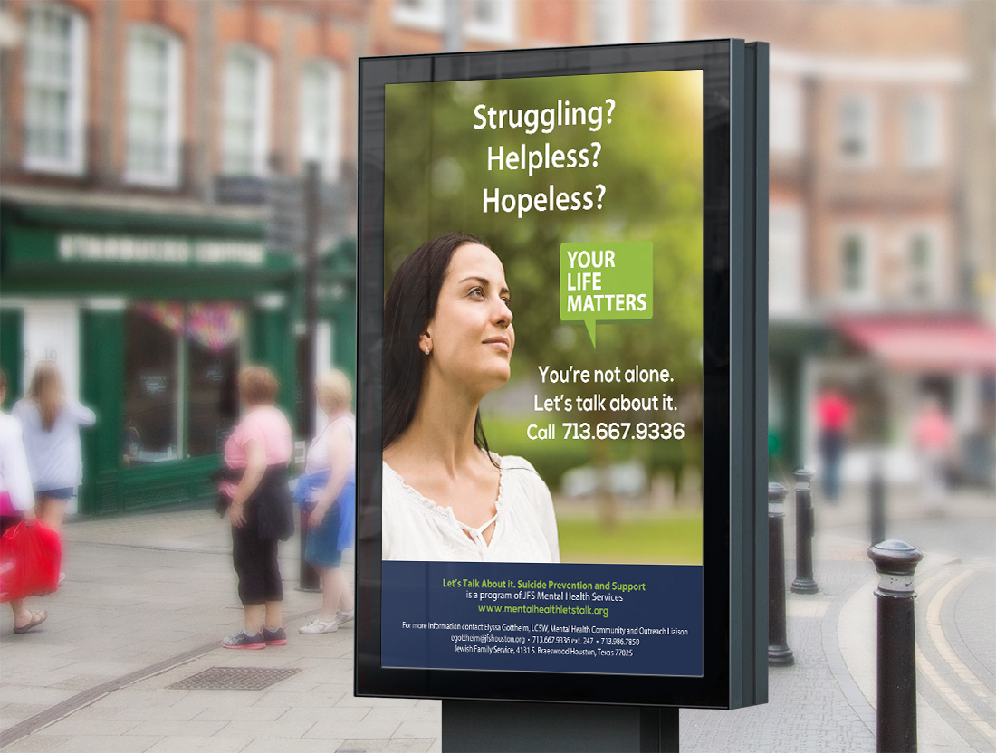 Mental Health Campaign Poster Design