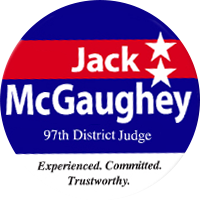 Jack McGaughey for Judge, logo Design