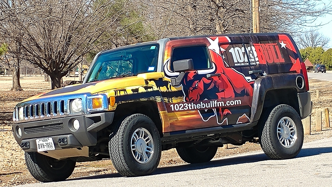 Radio Station Car Wrap Design