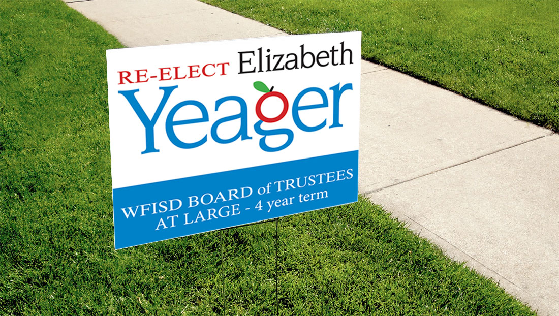 yard sign