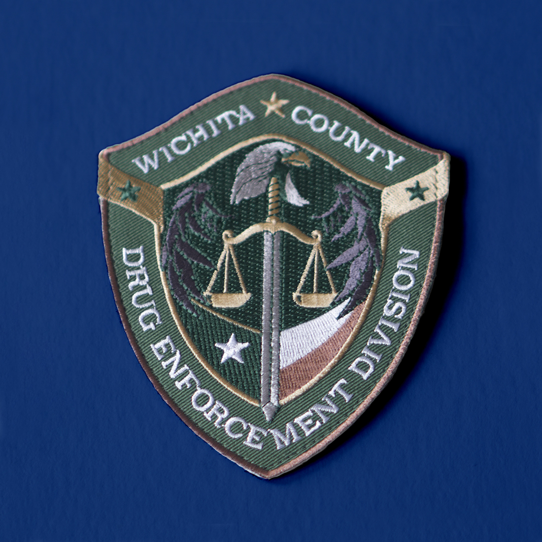 Wichita Falls District Attorney patch design