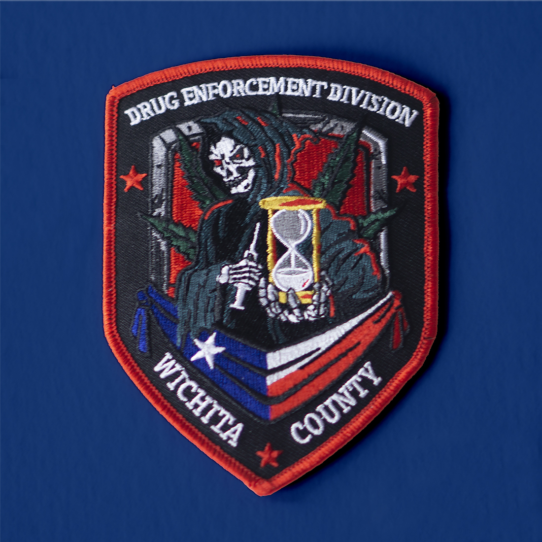 Wichita Falls Drug Enforcement Division patch design